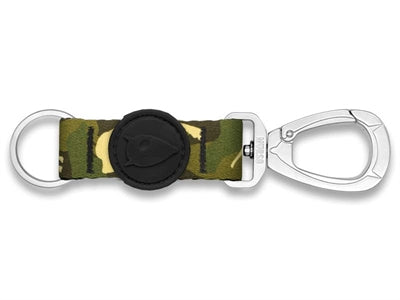 Morso Key Cord Sleutelhanger Gerecycled Full Metal Dog Bruin hondenhalsband hondenriem nylon