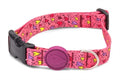 MORSO HALSBAND HOND GERECYCLED PINK THINK ROZE 30-42X1,5 CM