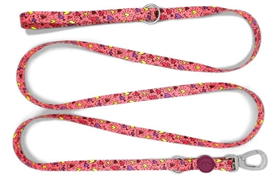 Morso Hondenriem Verstelbaar Gerecycled Pink Think Roze hondenhalsband nylon