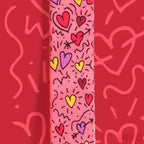 Morso Hondenriem Verstelbaar Gerecycled Pink Think Roze hondenhalsband nylon