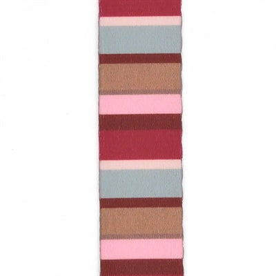 Morso Hondenriem Verstelbaar Gerecycled Skyline Rood / Roze hondenhalsband nylon