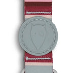 Morso Norwegian Hondentuig Gerecycled Skyline Rood / Roze hondenhalsband hondenriem nylon