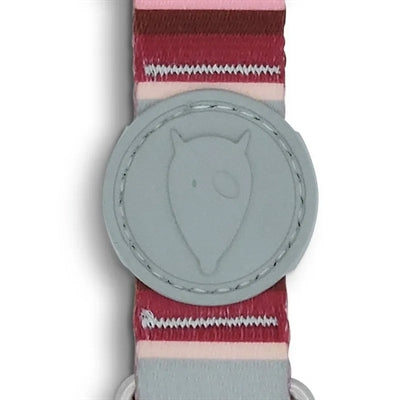 Morso Norwegian Hondentuig Gerecycled Skyline Rood / Roze hondenhalsband hondenriem nylon