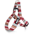 MORSO MINI HONDENTUIG VERSTELBAAR GERECYCLED SKYLINE ROOD / ROZE 29-38X2,5 CM