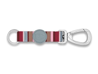 Morso Key Cord Sleutelhanger Gerecycled Skyline Rood / Roze hondenhalsband hondenriem nylon