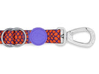 Morso Hondenriem Verstelbaar Gerecycled Urban Lizard Rood hondenhalsband nylon