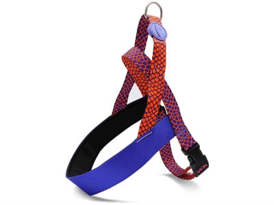 Morso Norwegian Hondentuig Gerecycled Urban Lizard Rood hondenhalsband hondenriem nylon