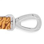 Morso Hondenriem Verstelbaar Gerecycled Jungle Drum Oranje hondenhalsband nylon