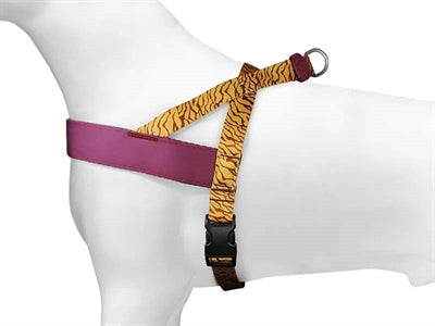 Morso Norwegian Hondentuig Gerecycled Jungle Drum Oranje hondenhalsband hondenriem nylon