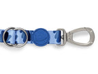 Morso Hondenriem Verstelbaar Gerecycled Splash Blauw hondenhalsband nylon