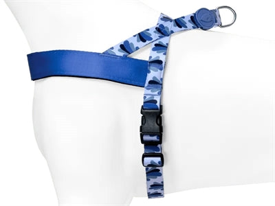Morso Norwegian Hondentuig Gerecycled Splash Blauw hondenhalsband hondenriem nylon