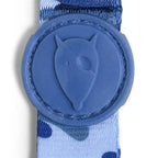 Morso Norwegian Hondentuig Gerecycled Splash Blauw hondenhalsband hondenriem nylon