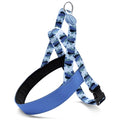 MORSO HONDENTUIG H-TUIG GERECYCLED SPLASH BLAUW 40-55X1,5 CM