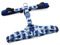 MORSO MINI HONDENTUIG VERSTELBAAR GERECYCLED SPLASH BLAUW 24-32X1,5 CM