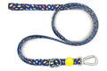 MORSO HONDENRIEM VERSTELBAAR GERECYCLED COLOR INVADERS PAARS 75-230X1,5 CM 4-20 KG