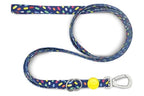 Morso Hondenriem Verstelbaar Gerecycled Color Invaders Paars hondenhalsband nylon