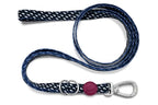 Morso Hondenriem Verstelbaar Gerecycled Power Flow Zwart hondenhalsband nylon