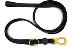 Morso Hondenriem Verstelbaar Gerecycled Gold Caviar Goud hondenhalsband nylon