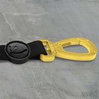 Morso Hondenriem Verstelbaar Gerecycled Gold Caviar Goud hondenhalsband nylon