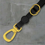 Morso Hondenriem Verstelbaar Gerecycled Gold Caviar Goud hondenhalsband nylon
