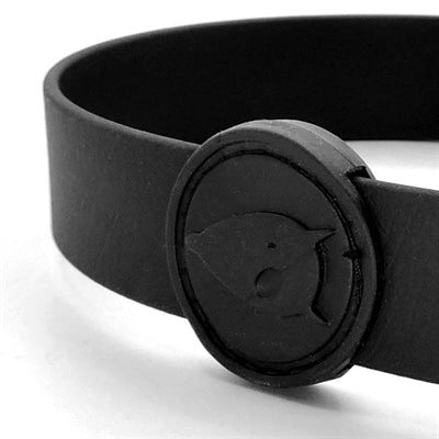 Morso Halsband Hond Waterproof Gerecycled Black Zwart hondenhalsband hondenriem