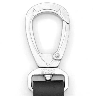 Morso Hondenriem Waterproof Gerecycled Black Zwart hondenhalsband 120x1,5 cm