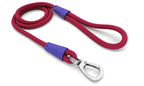 Morso Hondenriem Regular Rope Gerecycled Red Velvet Rood hondenhalsband 120x1 cm