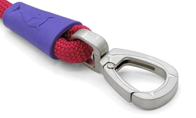 Morso Hondenriem Regular Rope Gerecycled Red Velvet Rood hondenhalsband 120x1 cm