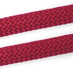 Morso Half Slip Halsband Hond Regular Rope Gerecycled Red Velvet Rood hondenhalsband hondenriem
