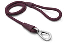 Morso Hondenriem Soft Rope Gerecycled Plum Paars hondenhalsband 120x1 cm