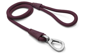 Morso Hondenriem Soft Rope Gerecycled Plum Paars hondenhalsband 120x1 cm