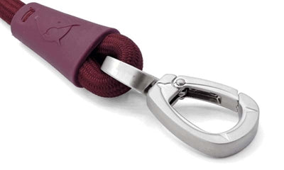 Morso Hondenriem Soft Rope Gerecycled Plum Paars hondenhalsband 120x1 cm