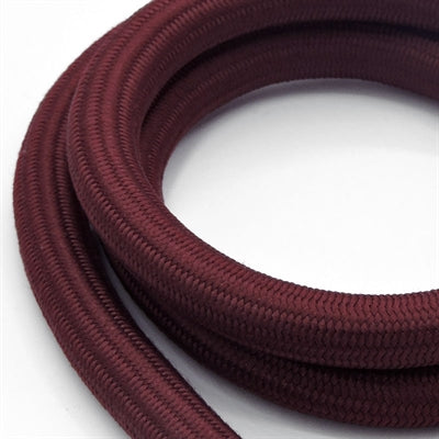 Morso Hondenriem Soft Rope Gerecycled Plum Paars hondenhalsband 120x1 cm