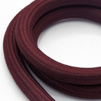 Morso Hondenriem Soft Rope Gerecycled Plum Paars hondenhalsband 120x1 cm