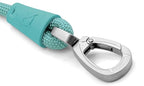 Morso Hondenriem Regular Rope Gerecycled Aquamarine Blauw hondenhalsband 120x1 cm