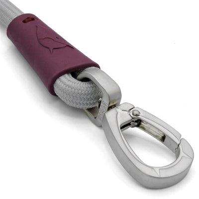 Morso Hondenriem Soft Rope Gerecycled Grey Grijs hondenhalsband 120x1 cm