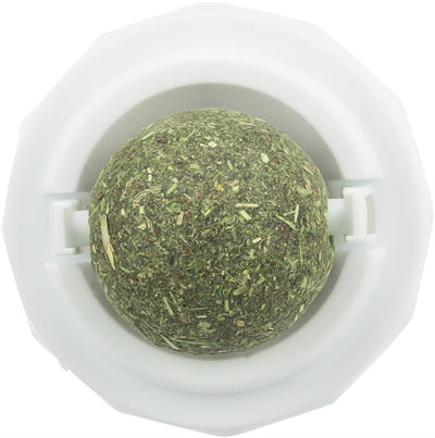 Trixie Catnip Bal Met Houder Zelfklevend kattenspeelgoed 5 cm