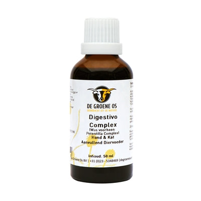 DE GROENE OS DIGESTIVO COMPLEX HOND / KAT 50 ML