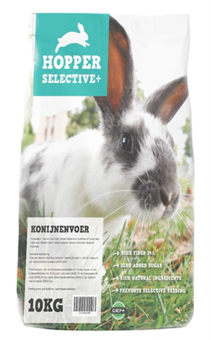 Hopper Selective knaagdiervoer konijnenvoer 10 kg