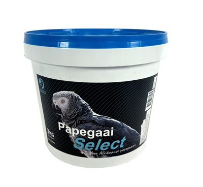HARECO PAPEGAAI SELECT MET PELLETS 3 KG