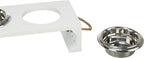 Trixie be Nordic Set Voerbak / Waterbak Hout / Rvs Wit hond