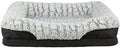TRIXIE VITAL HONDENMAND LINO HOEKIG ZWART / GRIJS 70X55 CM