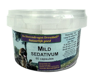 DIERENDROGIST MILD SEDATIVUM CAPSULES 60 ST