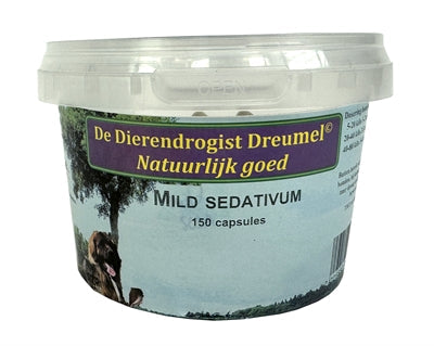 Dierendrogist Mild Sedativum Capsules voedingssupplement hond