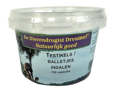 Dierendrogist Testikels Indalen Capsules voedingssupplement hond