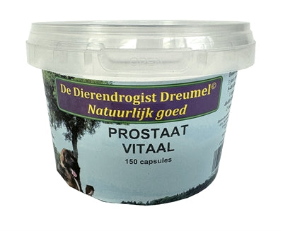 Dierendrogist Prostaat Vitaal Capsules voedingssupplement hond