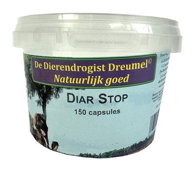 Dierendrogist Diar Stop Capsules voedingssupplement hond