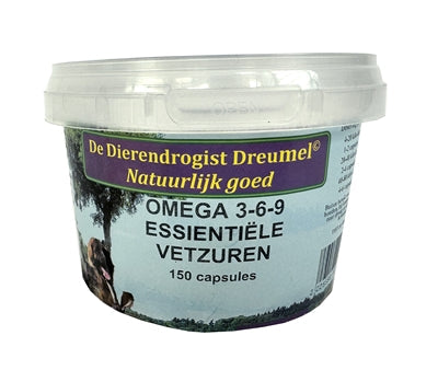 Dierendrogist Omega 3-6-9 Vetzuren Capsules voedingssupplement hond