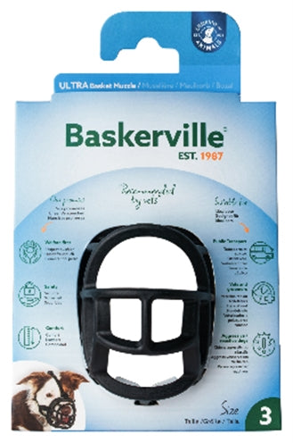 Baskerville Ultra Muzzle Muilkorf hondenhalsband hondenriem