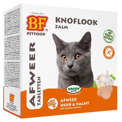 BF PETFOOD KATTENSNOEPJES KNOOFLOOK ZALM 100 ST